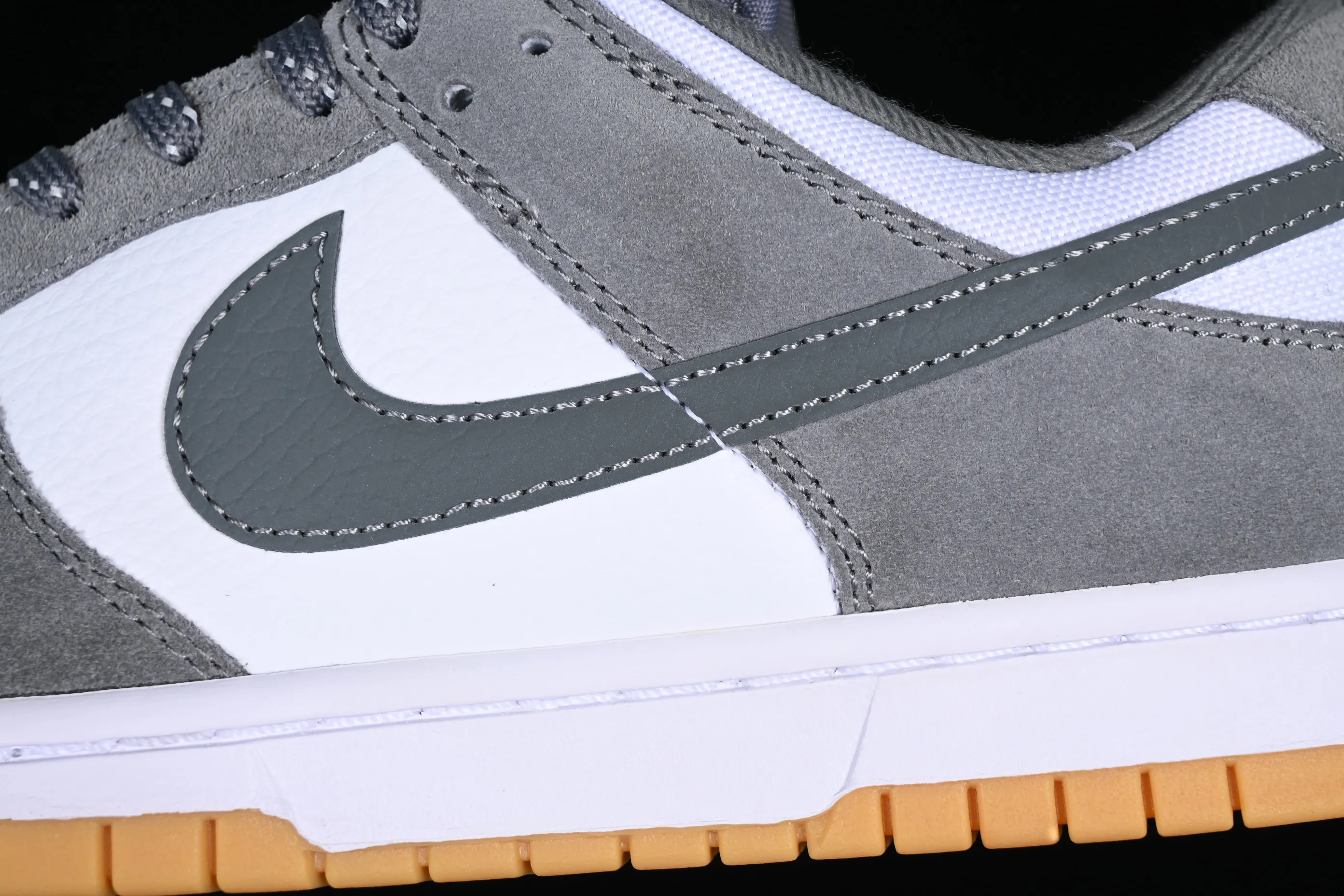 All categories Nk SB Dunk series Nk SB Dunk Low low-top sneakers Nk Dunk Low "Grey Gum" dark gray suede SB low-top casual sports skateboard shoes FV0389-100